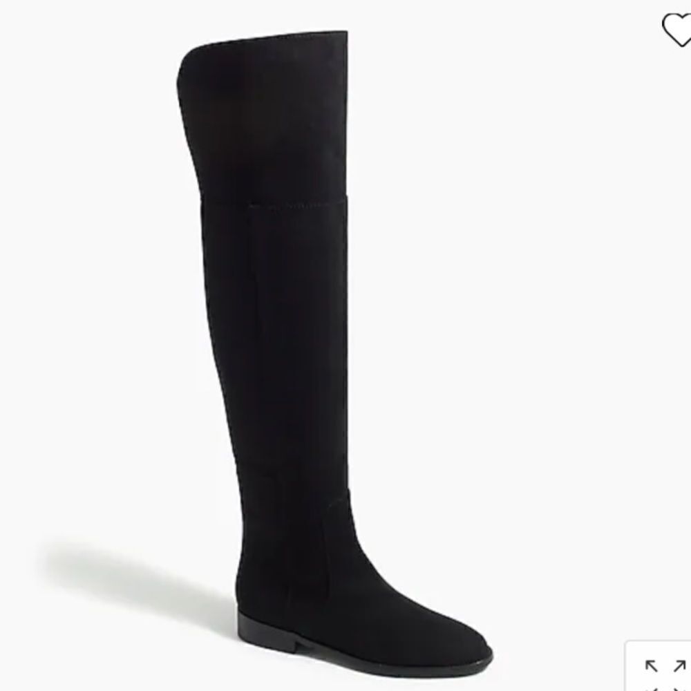 J. Crew Factory Over-the-knee microsuede boots Item AG056*